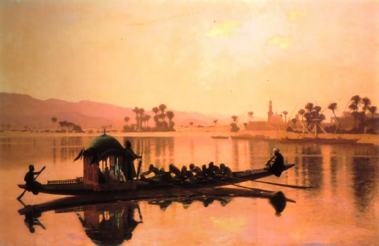 Jean Leon Gerome Excursion of the Harem oil painting picture